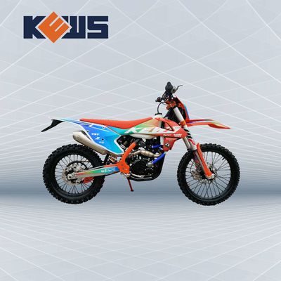 Schmutz-Fahrräder 120KM/H 300CC Enduro orange KTM Motorrad-