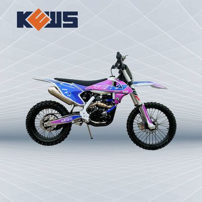Kews vier Anschlag-Schmutz-Fahrrad-blaue Aufkleber-Hinterfahrräder des Anschlag-Motocross-300CC 4