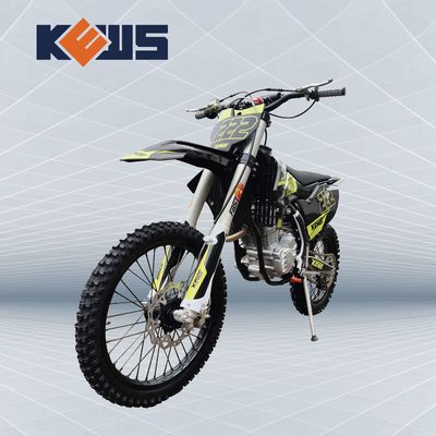 ZS172fmm-3a 250CC Enduro fährt die Doppelsport-Fahrräder rad, die mit einzylindrigem gelb sind
