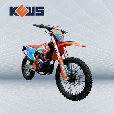 Schmutz-Fahrräder 120KM/H 300CC Enduro orange KTM Motorrad-