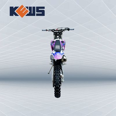 Kews vier Anschlag-Schmutz-Fahrrad-blaue Aufkleber-Hinterfahrräder des Anschlag-Motocross-300CC 4