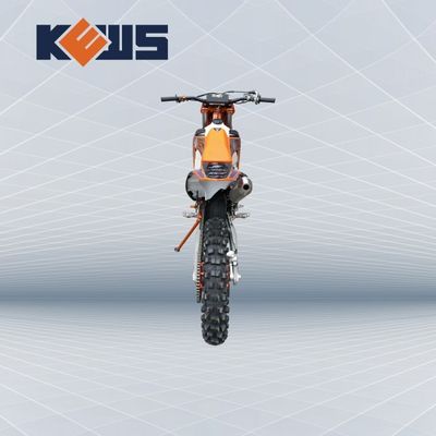 KEWS MT250cc Orange Frame Wasserkühlung 2-Takt Offroad Motorrad mit EXCEL Felge