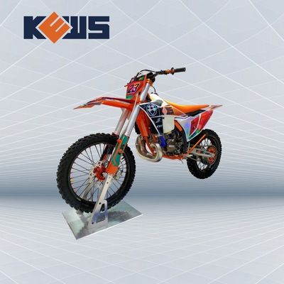 250cc KEWS Wasserkühlung 2-Takt-Motorrad Fahren CNC Lenkstiel mit starker Leistung