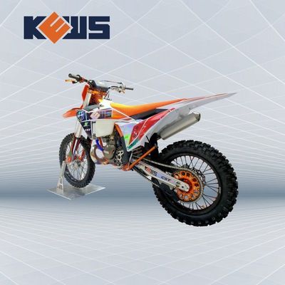 250cc KEWS Wasserkühlung 2-Takt-Motorrad Fahren CNC Lenkstiel mit starker Leistung