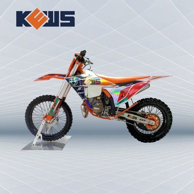 Vergaserbetriebenes 250CC wassergekühltes 2-Takt-Motocross-Motorrad mit CDI-Zündung und optionalen Aufklebern